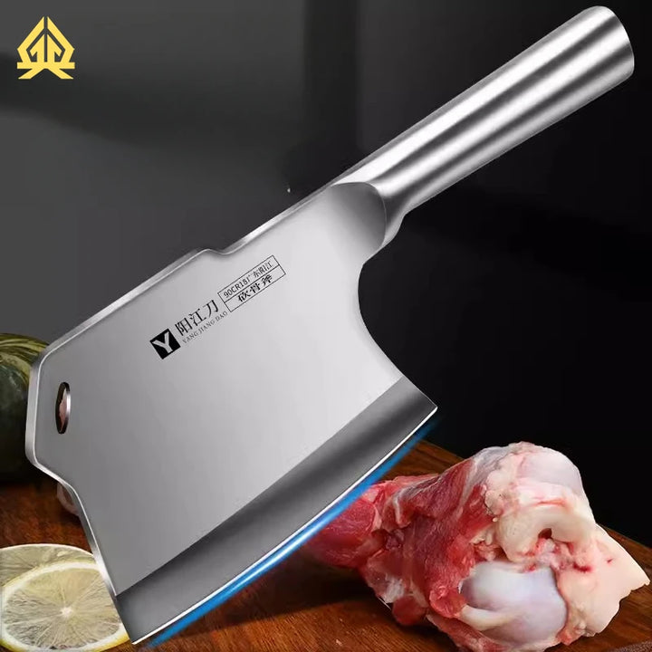 XTL Kitchen bone chopping knife, bone chopping knife, stainless steel cutting tool, thickened and weighted