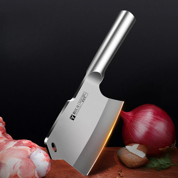 XTL Kitchen bone chopping knife, bone chopping knife, stainless steel cutting tool, thickened and weighted