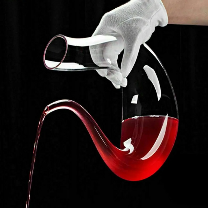 Crystal U-shaped 1500ml Wine Decanter